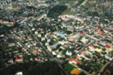 Biała Podlaska w 2004 r : widok z helikoptera na centrum miasta [fotografia]