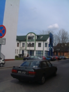 Biuro Obsługi Klienta Telekomunikacji Polskiej S.A. w Białej Podlaskiej : budynek przy ul. Pocztowej [fotografia]