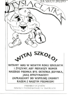 Tysiąclatka R. 2 (2002/2003) nr 1