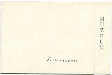 Muzeum w Białej Podlaskiej : [zaproszenie]