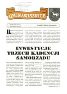 Gmina Wisznice: Bezpłatny Biuletyn Informacyjny [Nr 1] (2002)