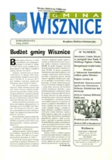 Gmina Wisznice: Bezpłatny Biuletyn Informacyjny [Nr 4] (maj 2005)