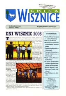Gmina Wisznice: Bezpłatny Biuletyn Informacyjny [Nr 6] (lipiec 2006)