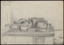 Piec z garnkami w Turośni