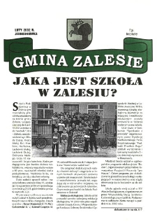 Gmina Zalesie : jednodniówka (luty 2002)