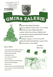 Gmina Zalesie: jednodniówka Nr 9 (grudzień 2004)
