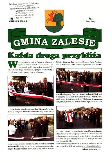 Gmina Zalesie : biuletyn informacyjny Nr 13 (wrzesień 2006)