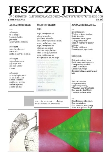Jeszcze Jedna : pismo literacko-artystyczne Nr 14 (2011)
