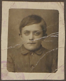 Fotografie z albumu rodziny Stanisławy Ladwiniec z Białej Podlaskiej : Józef Ladwiniec brat Stanisławy