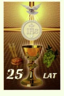 Pamiątka 25- lecia kapłaństwa ks. Wiesława Pińczuka 1978 - 24 VI 2003