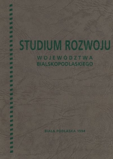 Studium rozwoju województwa bialskopodlaskiego
