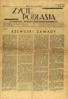 Życie Podlasia: pismo społeczno-gospodarcze R. 5 (1938) nr 18 (210)