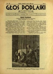 Głos Podlaski : tygodnik prawdą i pracą R. 9 (1938) nr 10