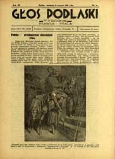 Głos Podlaski : tygodnik prawdą i pracą R. 9 (1938) nr 34