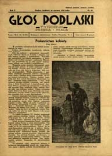 Głos Podlaski : tygodnik prawdą i pracą R. 5 (1934) nr 25