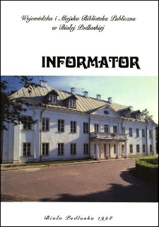 Wojewódzka i Miejska Biblioteka Publiczna w Białej Podlaskiej : informator