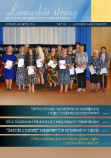 Łomaskie Strony : biuletyn mieszkańc&oacute;w Łomaz i okolic R. 15 (2023) nr 5 (93)