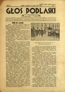 Głos Podlaski : tygodnik prawdą i pracą R. 6 (1935) nr 7