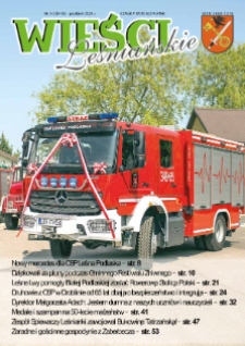 Wieści Leśniańskie : [biuletyn informacyjny gminy Leśna Podlaska] R. 5 (2023) nr 1-2 (9-10)
