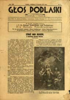 Głos Podlaski : tygodnik prawdą i pracą R. 8 (1937) nr 3