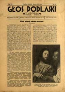 Głos Podlaski : tygodnik prawdą i pracą R. 8 (1937) nr 10