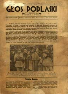 Głos Podlaski : tygodnik prawdą i pracą R. 8 (1937) nr 7