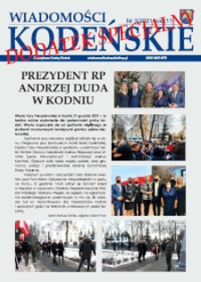 Wiadomości Kodeńskie : Czasopismo Gminy Kodeń R. 3 (2021) dodatek specjalny