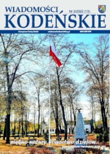 Wiadomości Kodeńskie : Czasopismo Gminy Kodeń R. 4 (2022) nr 2 (13)