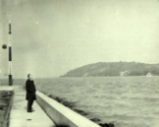 Jerzy Kaczyński (kierownik Powiatowej i Miejskiej Biblioteki Publicznej w Białej Podlaskiej) nad morzem