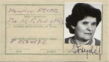 Bilet komunikacji publicznej Stanisławy Frydel