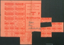 Kartki żywnościowe rodziny Frydel