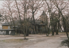 Wieża ciśnień dworca kolejowego w Białej Podlaskiej fotografia]