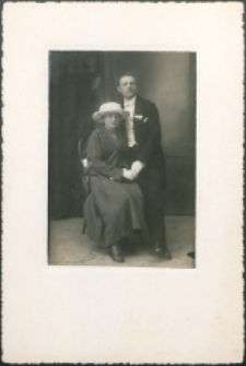 Ślub Rozalii z domu Cybulskiej i Kazimierza Kokalskiego