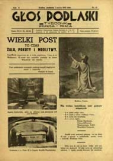 Głos Podlaski : tygodnik prawdą i pracą R. 10 (1939) nr 10