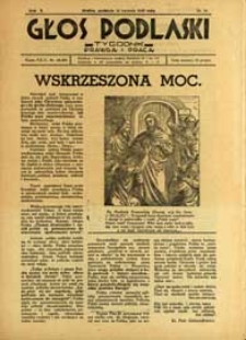 Głos Podlaski : tygodnik prawdą i pracą R. 10 (1939) nr 16