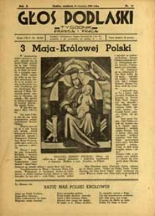 Głos Podlaski : tygodnik prawdą i pracą R. 10 (1939) nr 18
