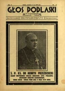 Głos Podlaski : tygodnik prawdą i pracą R. 10 (1939) nr 20