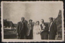 Ślub Michaliny i Franciszka Krzywdy.