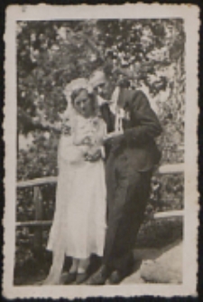 Ślub Michaliny i Franciszka Krzywdy.