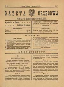 Gazeta Urzędowa Powiatu Konstantynowskiego R.1 (1919) nr 4