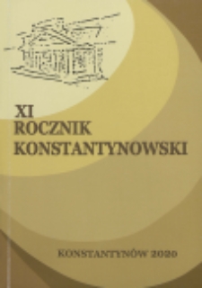 Rocznik Konstantynowski T. 11 (2020)