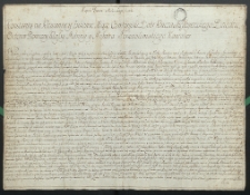 Konstanty na Klewaniu y Łukowie Książe Czartoryski Dóbr Klucza Międzyrzeckiego (...)