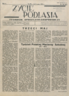 Życie Podlasia: pismo społeczno-gospodarcze R. 4 (1937) nr 18 (157)