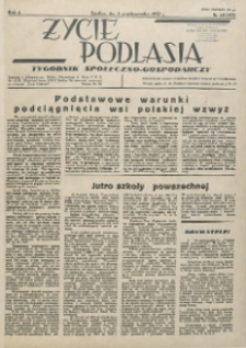 Życie Podlasia: pismo społeczno-gospodarcze R. 4 (1937) nr 40 (179)