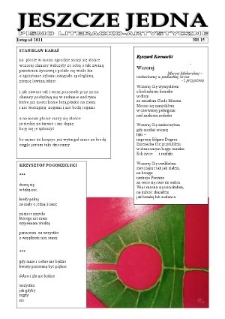 Jeszcze Jedna : pismo literacko-artystyczne Nr 15 (2011)