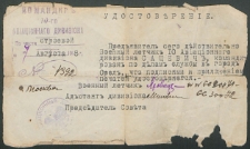 Zaświadczenie (udostawierjenije)