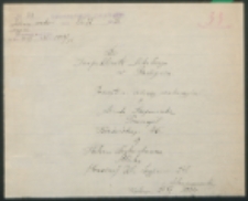 Do Inspektoratu Szkolnego w Radzyniu