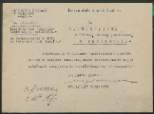 Do kierownictwa Publicznej Szkoły Powszechnej w Rogoźnicy