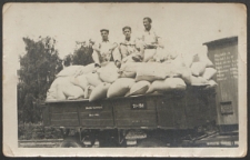 Pracownicy Zakładu Młynarskiego w Białej Podlaskiej - Kazimierz Polkowski i Bolesław Bujak [fotografia]