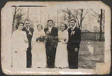 Ślub Krystyny Uścimiuk ze Stanisławem Terejakiem [fotografia]